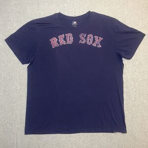 Vintage Genuine Merchandise Boston Red Sox MLB Shirt XL Navy Blue Y2K